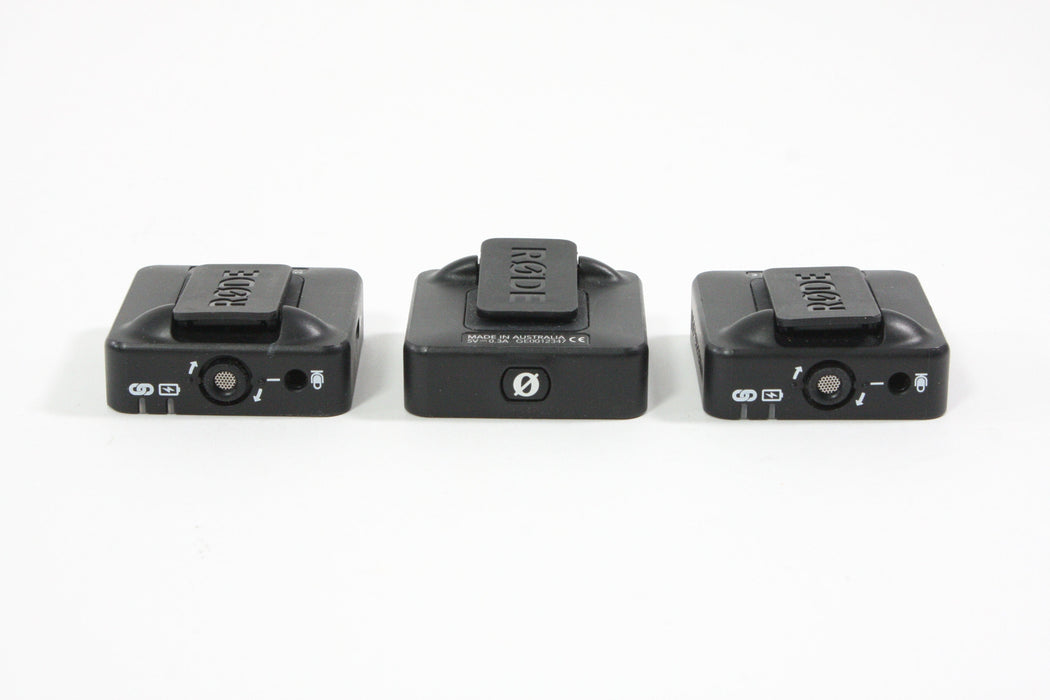 Rode Wireless GO II Microphone Set - 1 x Receiver and 2 x Microphones/Transmitters