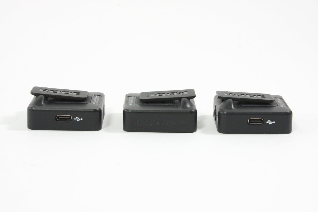 Rode Wireless GO II Microphone Set - 1 x Receiver and 2 x Microphones/Transmitters