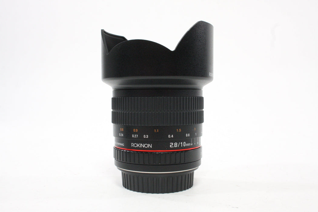 Rokinon 10mm f/2.8 ED AS NCS CS Manual Focus Lens for Canon EF Mount