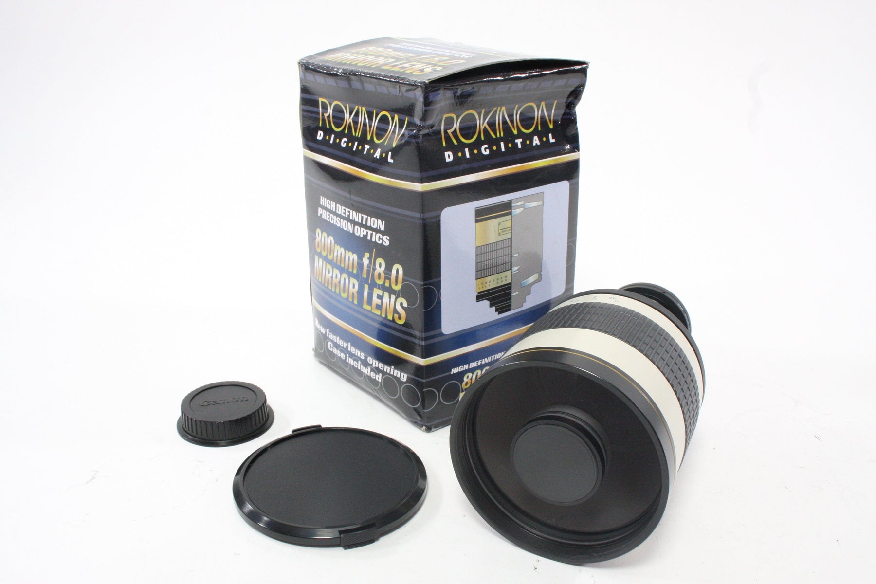Rokinon 800mm f/8.0 DX Mirror Lens for Canon EF Mount