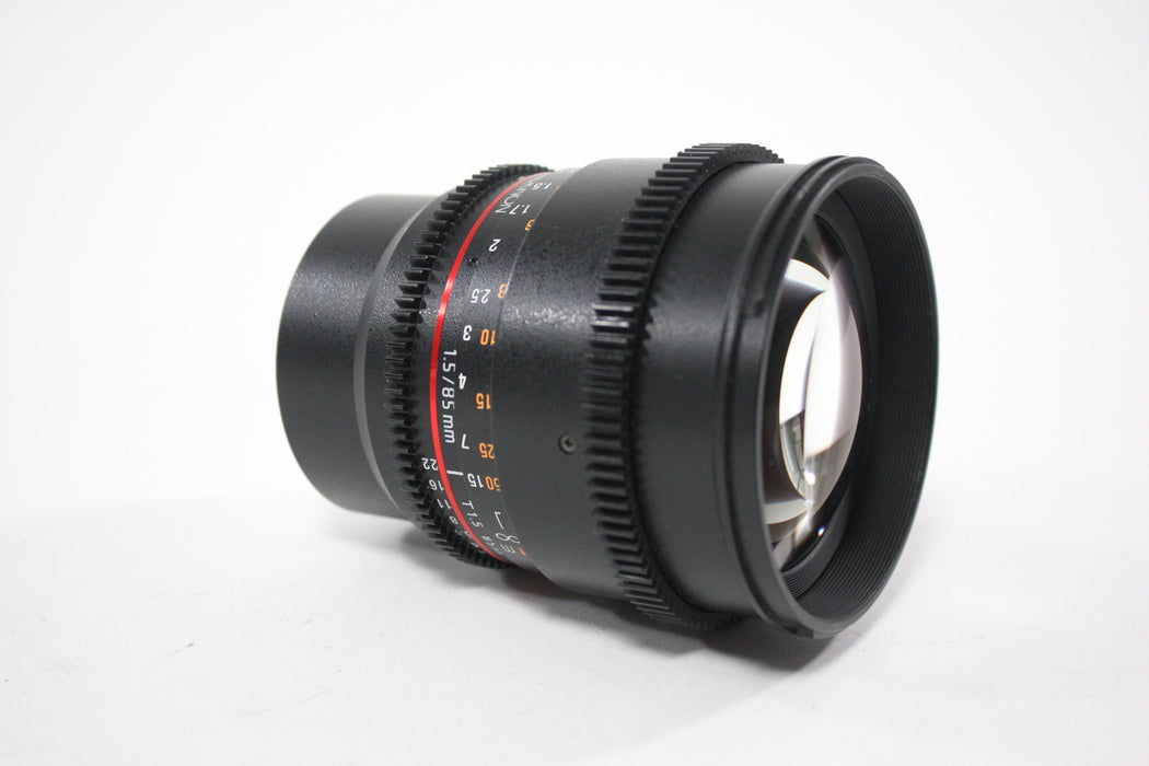 Rokinon 85mm T/1.5 AS IF UMC II for micro 4/3 mount