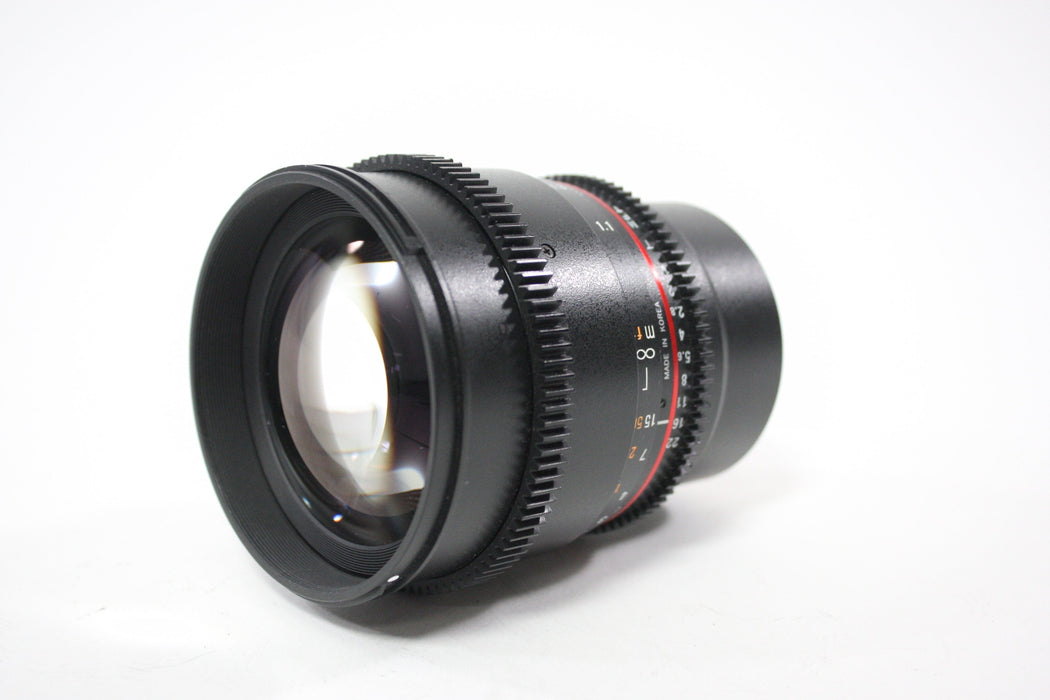 Rokinon 85mm T/1.5 AS IF UMC II for micro 4/3 mount