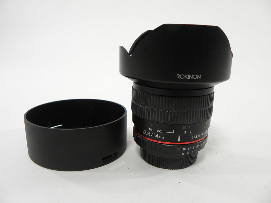 Rokinon AS IF UMC 14mm f2.8 Nikon AF Mount
