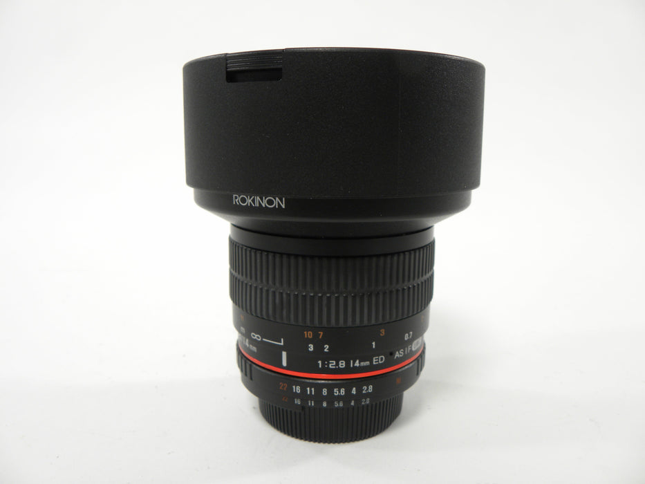 Rokinon AS IF UMC 14mm f2.8 Nikon AF Mount