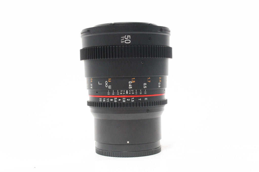 Rokinon Cine DSX 50mm T1.5 Lens for Sony E Mount