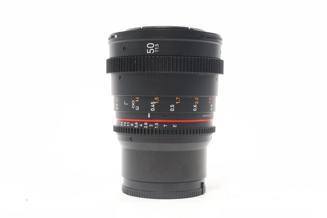 Rokinon Cine DSX 50mm T1.5 Lens for Sony E Mount