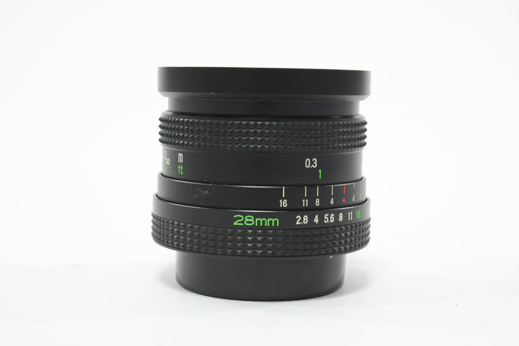 Rollei 28mm f/2.8 Rolleinar-MC Wide Angle Lens with QBM Mount