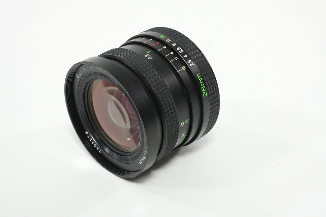 Rollei 28mm f/2.8 Rolleinar-MC Wide Angle Lens with QBM Mount