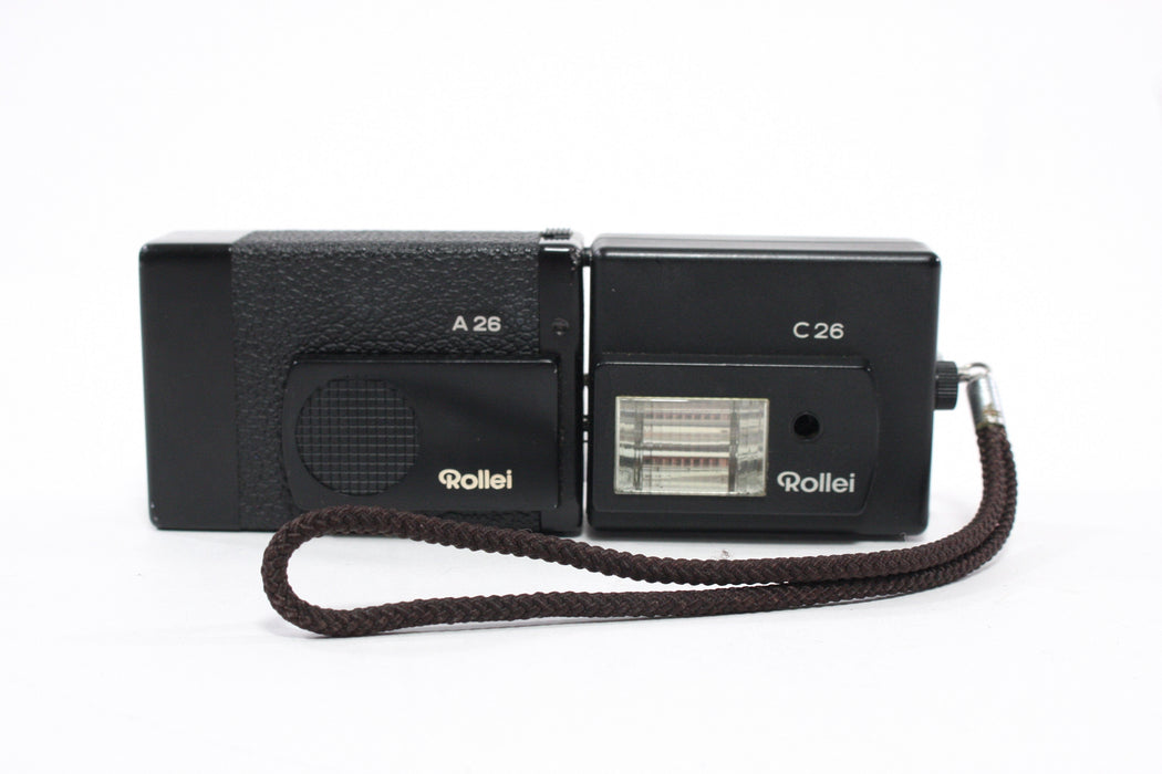 Rollei A26 126 Film Camera with C26 Automatic Flash