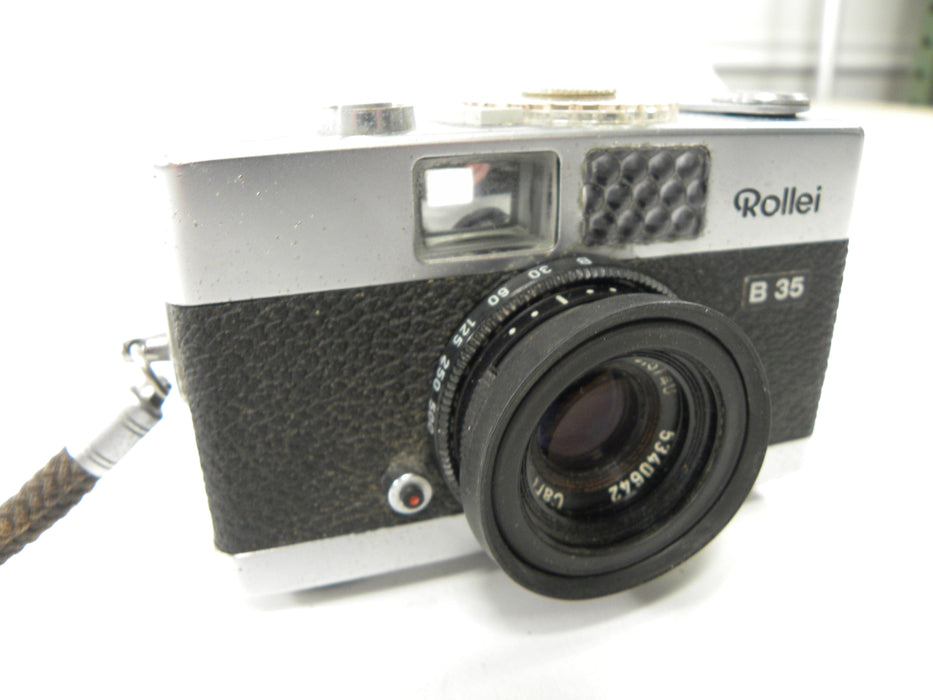 Rollei B35 35mm Film camera (Parts) AS IS