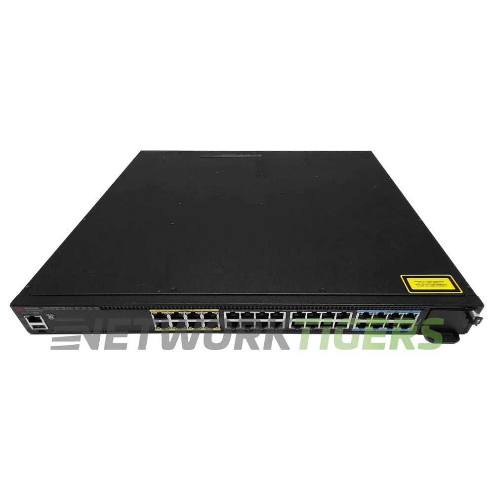 Ruckus Brocade ICX7450-32ZP-E 24x 1GB SFP 8x 2.5GB PoE+ RJ45 Switch w/ 3x Mods