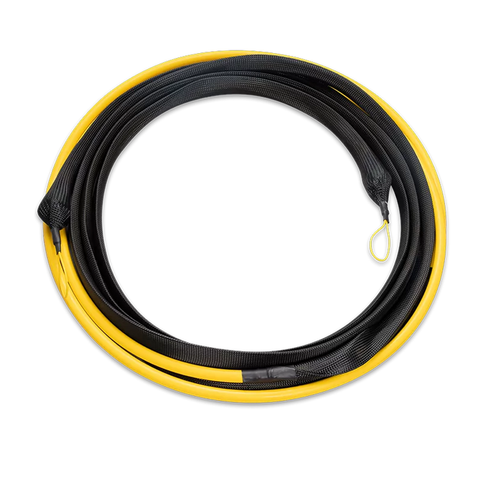 Pre-terminated MPO 4x4 Shuffle Trunk Cable, 256 Fibers, 32 x MPO-8 APC (Male) to 32 x MPO-8 APC (Male), Single Mode (OS2), Type 4, LSZH, 0.35dB Max, Breakout 80cm, Yellow