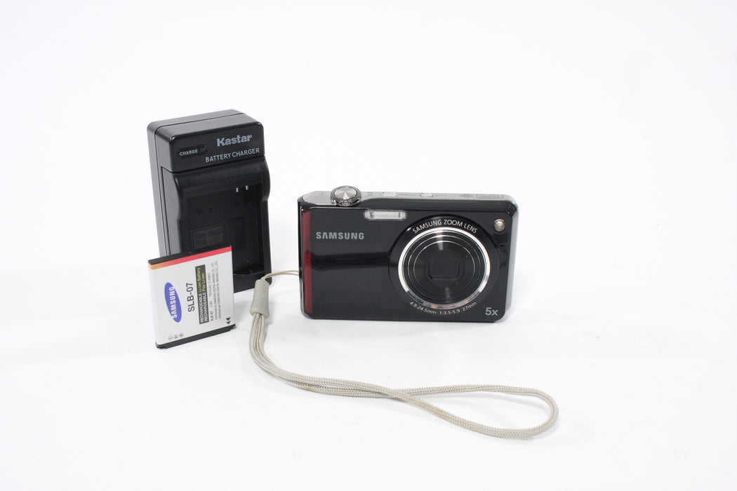Samsung TL20 5x Zoom 12.4mp Digital Point-and-Shoot Camera (Burgandy)