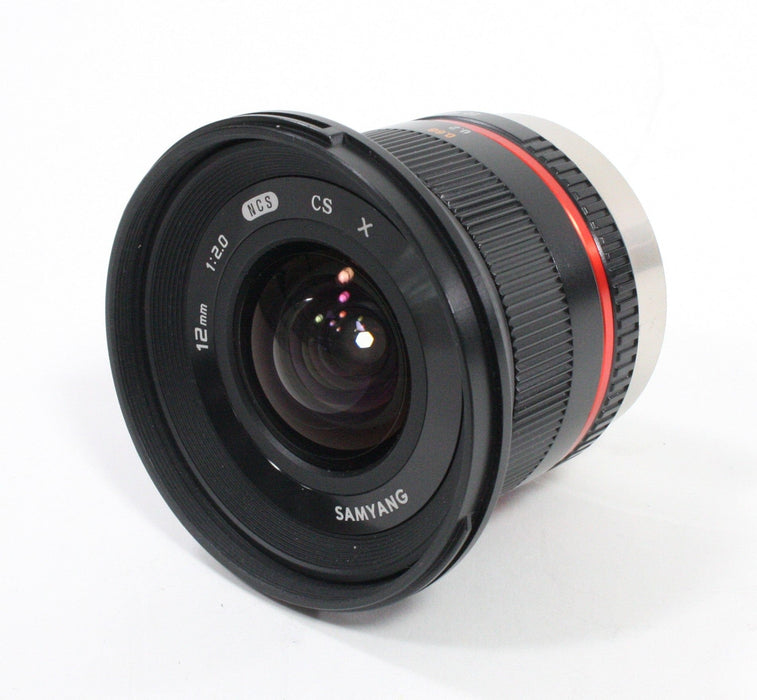 Samyang 12mm f/2 NCS CS Lens for Fuji X Mount
