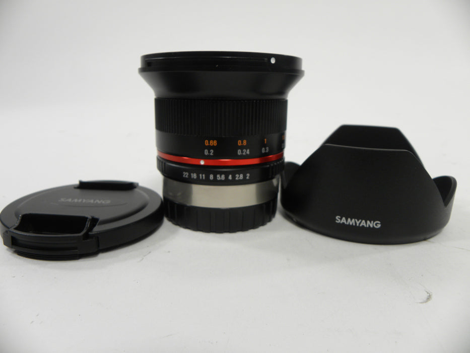 Samyang 12mm f2 NCS CS Ultra Wide Angle Lens for a Mirrorless camera
