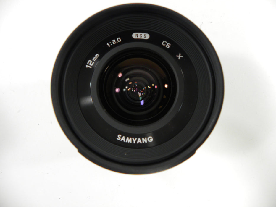 Samyang 12mm f2 NCS CS Ultra Wide Angle Lens for a Mirrorless camera