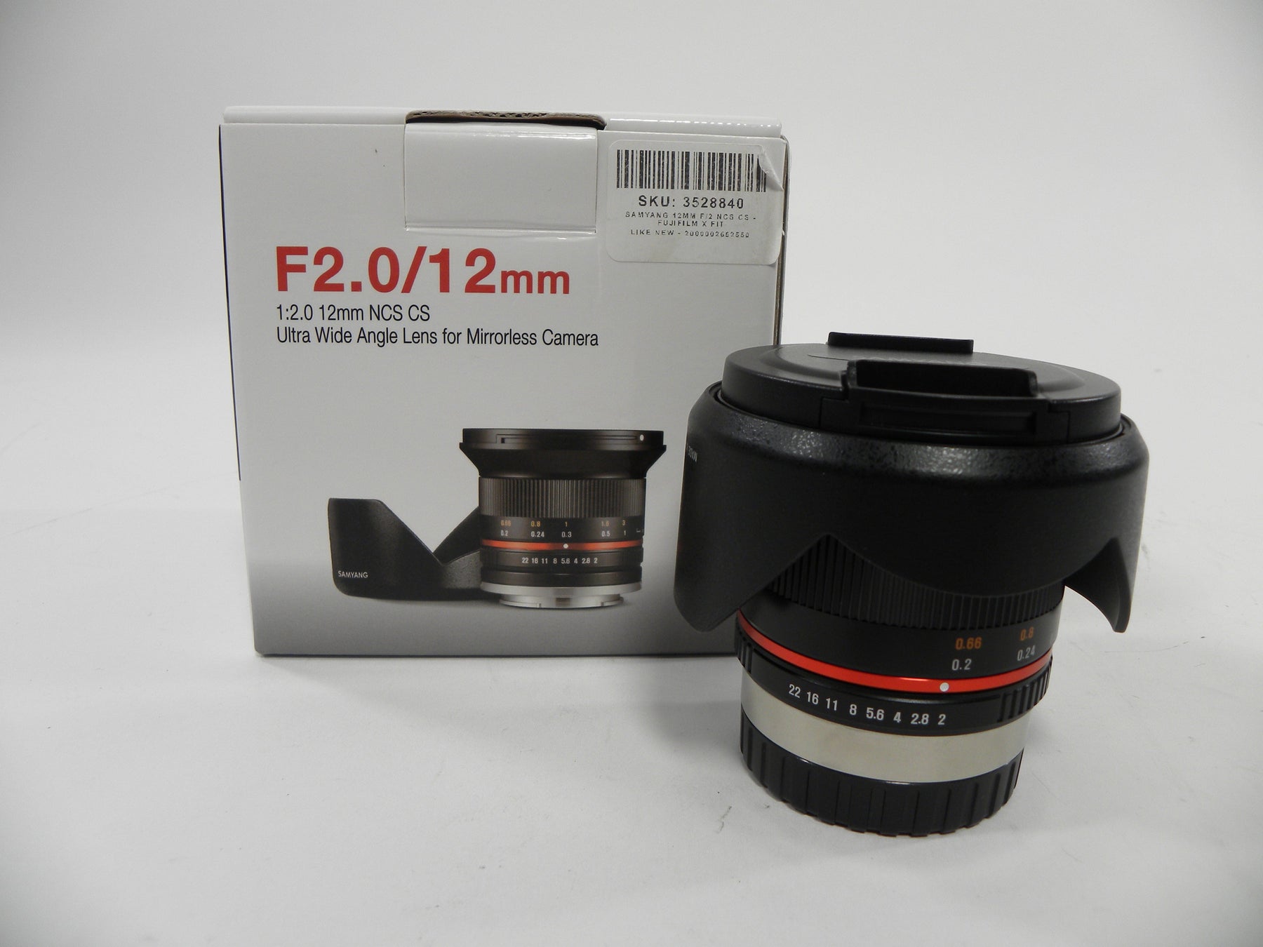 Samyang 12mm f2 NCS CS Ultra Wide Angle Lens for a Mirrorless camera