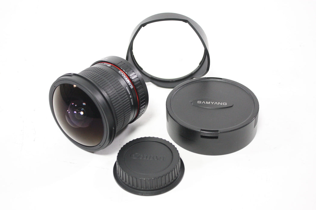 Samyang 8mm f/3.5 Fish-Eye CS II Lens for Canon EF-S Mount