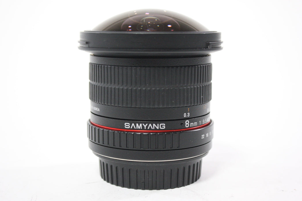 Samyang 8mm f/3.5 Fish-Eye CS II Lens for Canon EF-S Mount