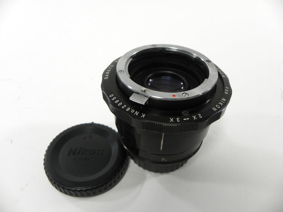 Sankyo Kohki Komura Telemore Zoom 2x-3x lens for Nikon F