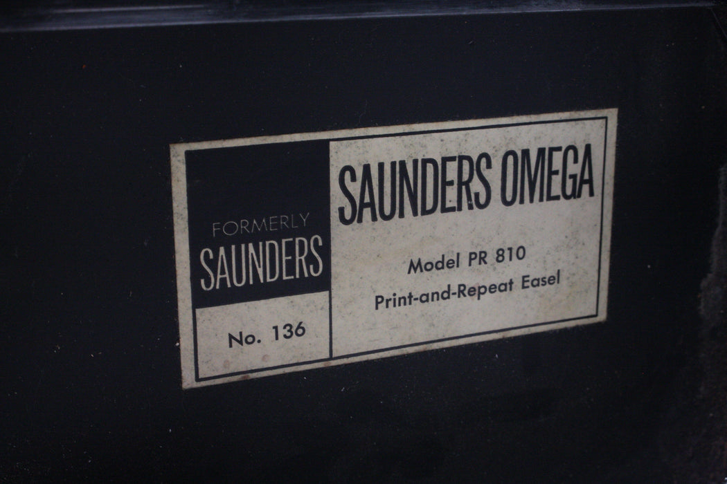 Saunders Omega Print and Repeat Easel  Model PR 810 No. 136