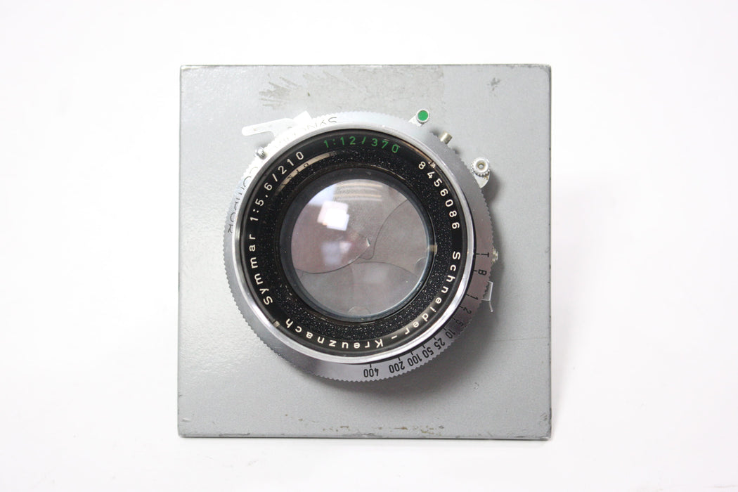 Schneider 210mm f/5.6 Symmar 4x5 Lens AS-IS