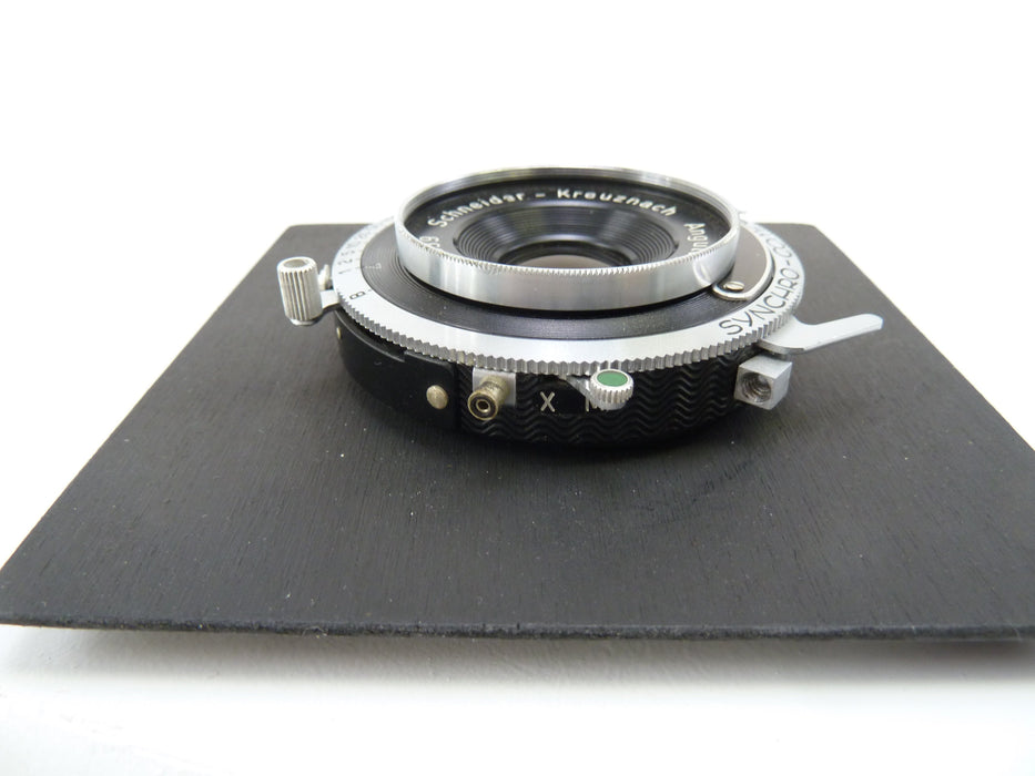 Schneider Angulon 90MM F 6.8 Large Format Lens with 4X4 Board