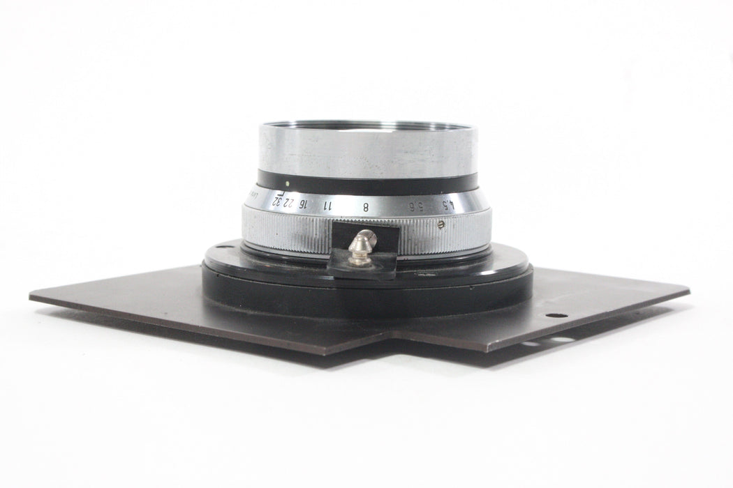 Schneider Xenar 180mm f/4.5 on a 4.5x4.5 Notched Lens Board