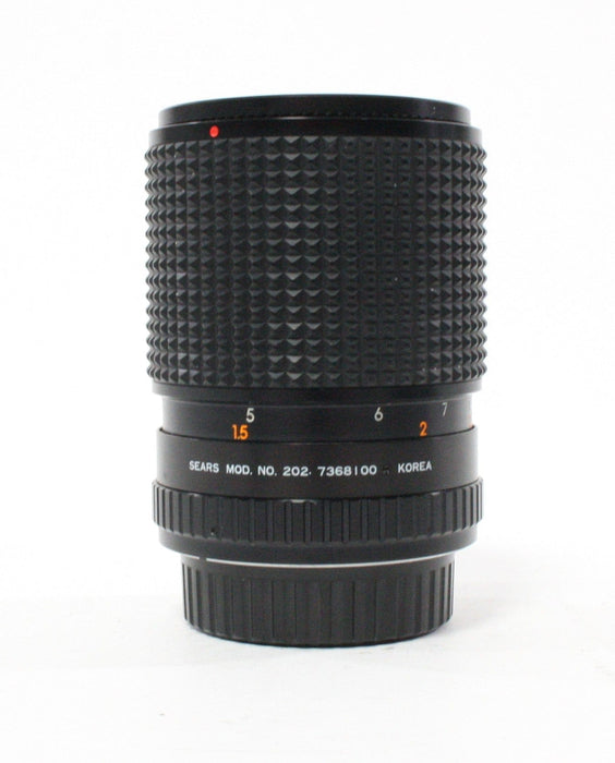 Sears 135mm f/2.8 Lens for K Mount