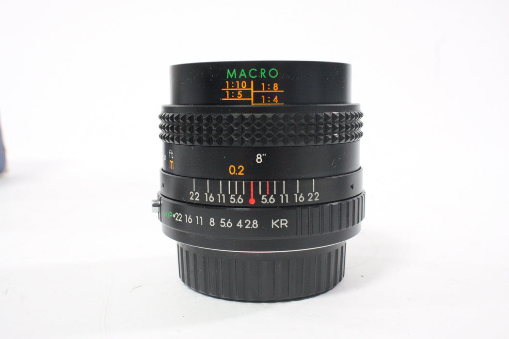 Sears 28mm f/2.4 Lens for PK Mount