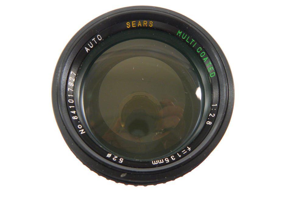 Sears MC Auto 135mm f2.8 PK Mount