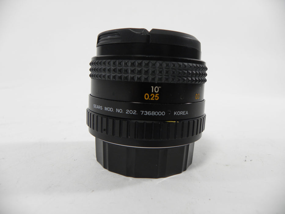 Sears MC Auto 28mm f2.8 PK Mount