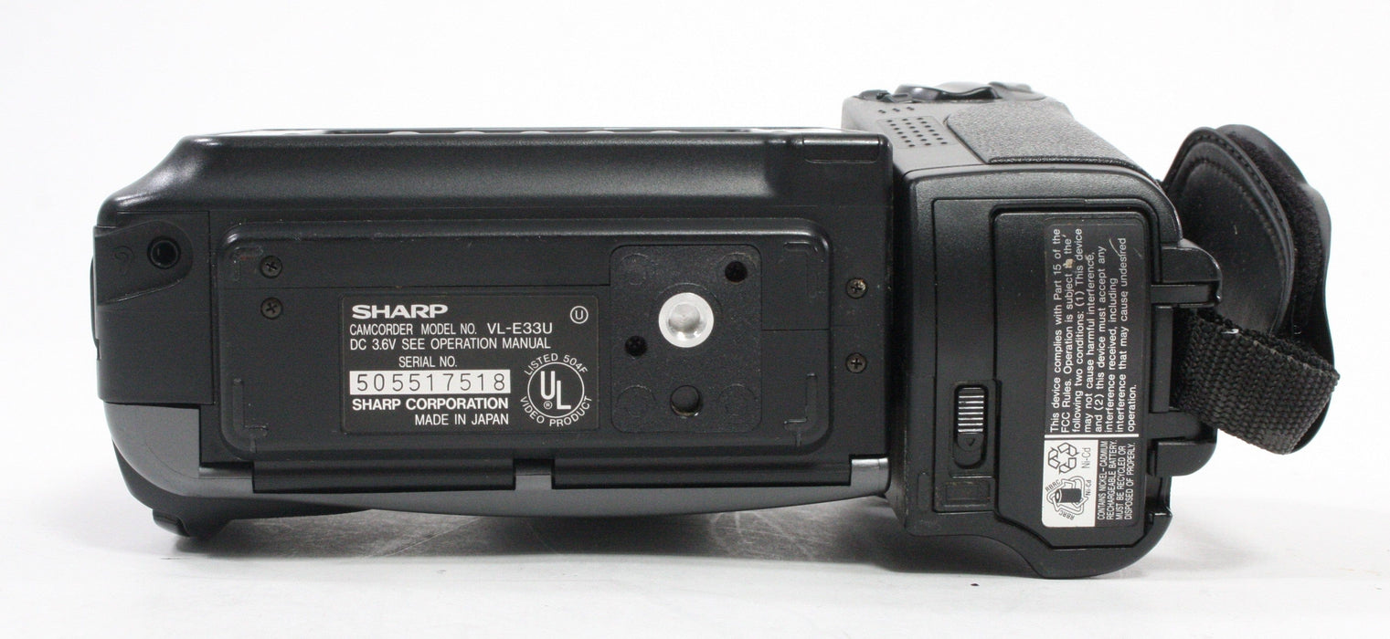 Sharp Viewcam VL-E334 Camcorder