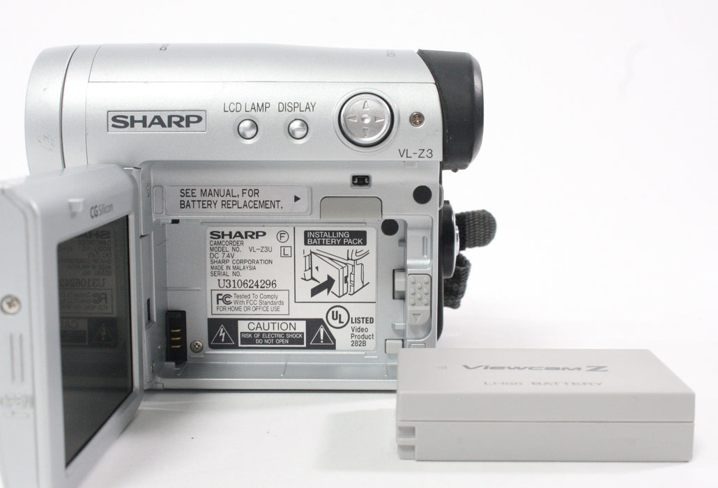 Sharp Viewcam Z Mini-DV VL3-CU Camcorder
