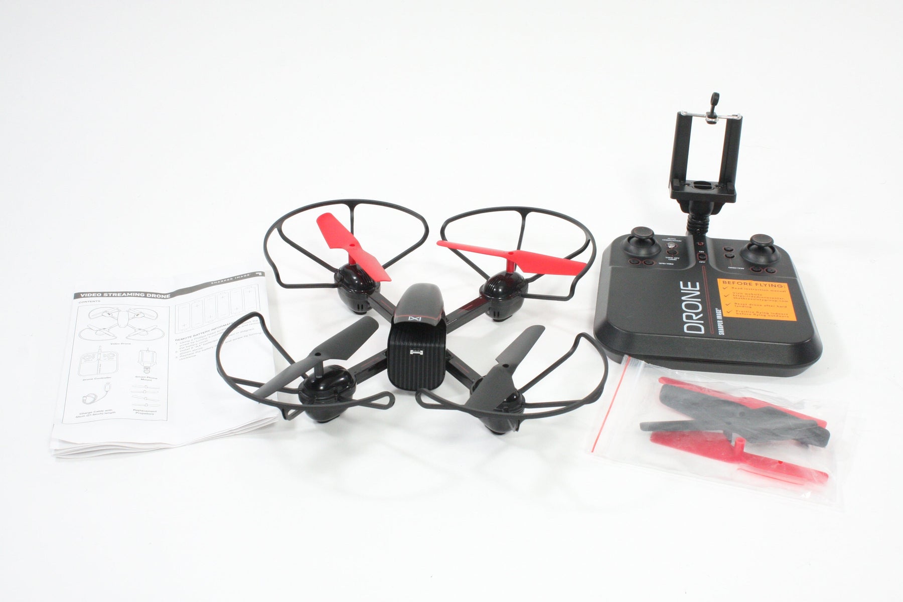 Sharper Image Mach X Video Drone - Selling As Is - No Returns