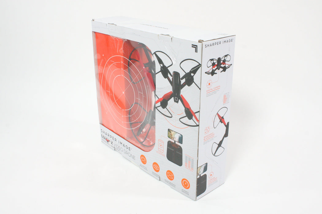 Sharper Image Mach X Video Drone - Selling As Is - No Returns