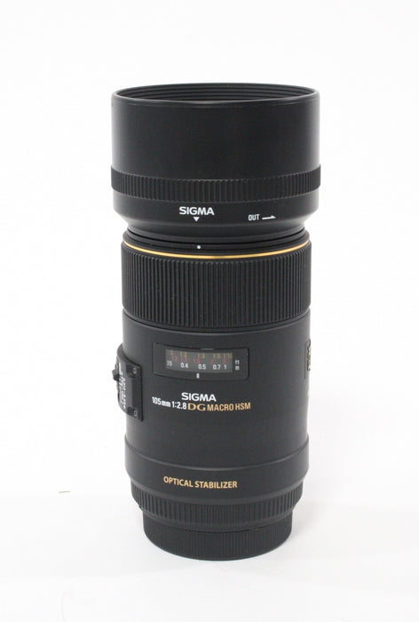 Sigma 105mm f/2.8 DG Macro HSM Lens for Canon EF No Autofocus