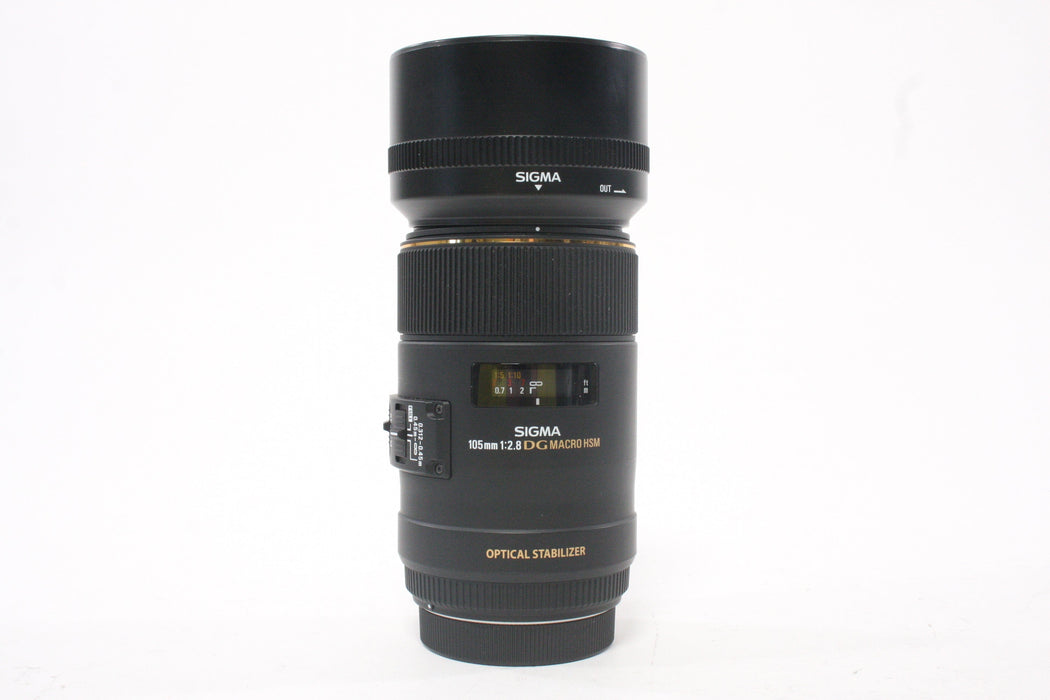 Sigma 105mm f/2.8 DG Macro OS HSM EX Lens for Canon EF Mount