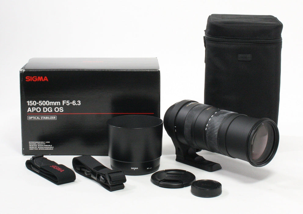 Sigma 150-500mm f/5-6.3 AP HSM OS DG for Nikon AF