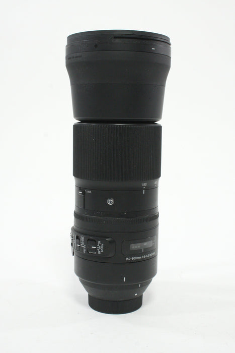 Sigma 150-600mm f/5-6.3 C DG Lens for Nikon F Mount