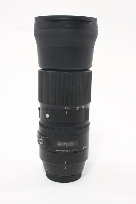 Sigma 150-600mm f/5-6.3 DG OS HSM Contemporary Lens for Canon EF Mount Model 015