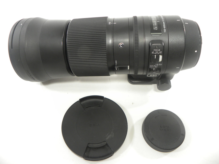 Sigma 150-600mm f/5-6.3 Lens for Canon EF Mount with Tripod Collar