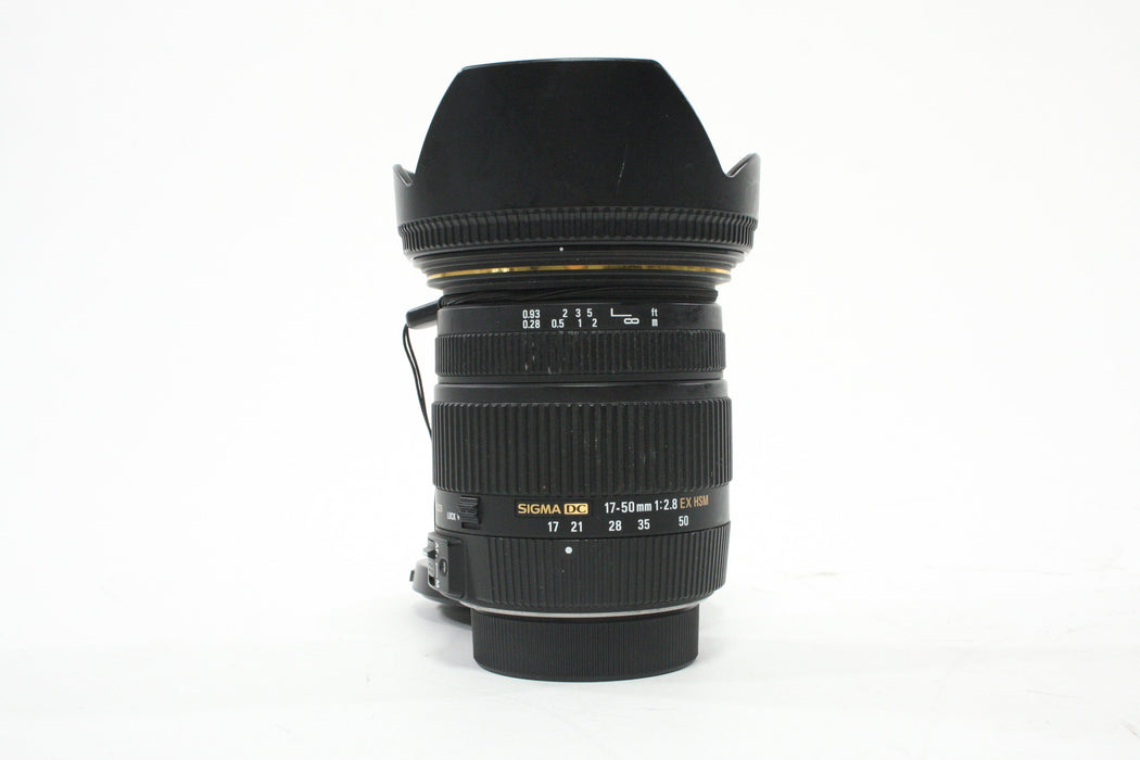 Sigma 17-50mm f/2.8 DC EX HSM Lens for Nikon F Mount