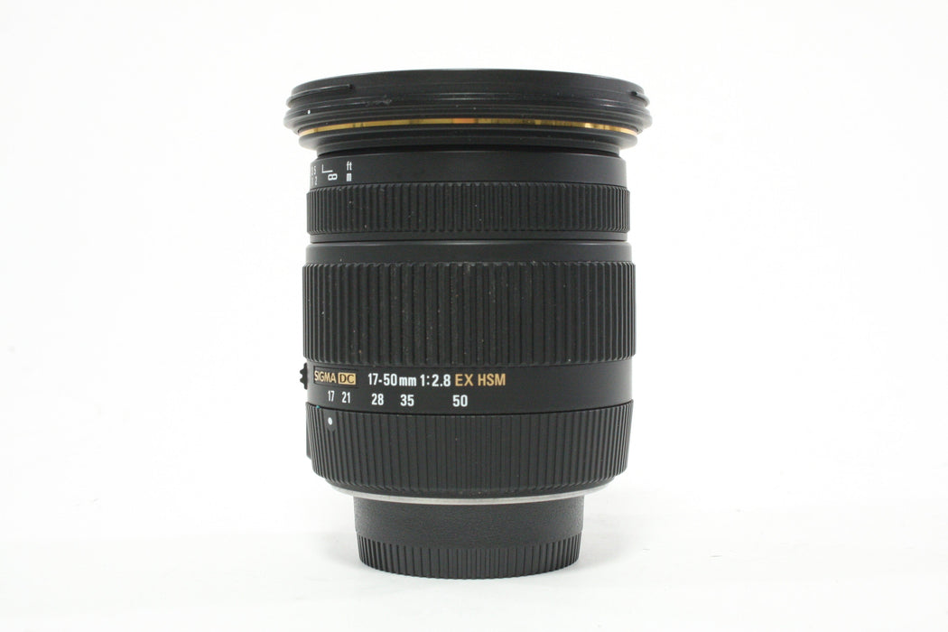 Sigma 17-50mm f/2.8 EX HSM Lens for Nikon F Mount