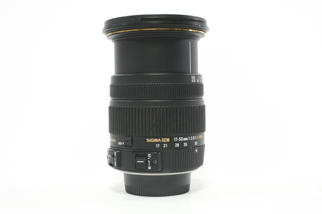 Sigma 17-50mm f/2.8 EX HSM Lens for Nikon F Mount