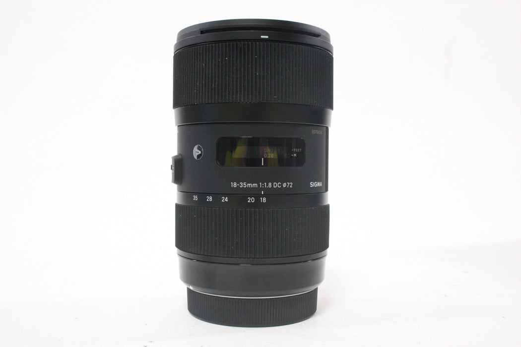 Sigma 18-35mm f/1.8 DC Art for Canon EF Mount