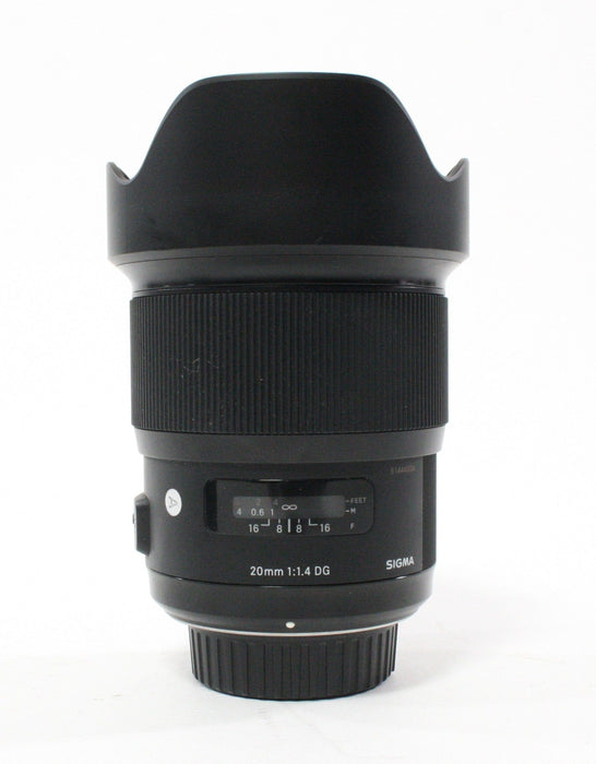 Sigma 20mmf/1.4 DG Nikon ART Lens for Nikon F Mount