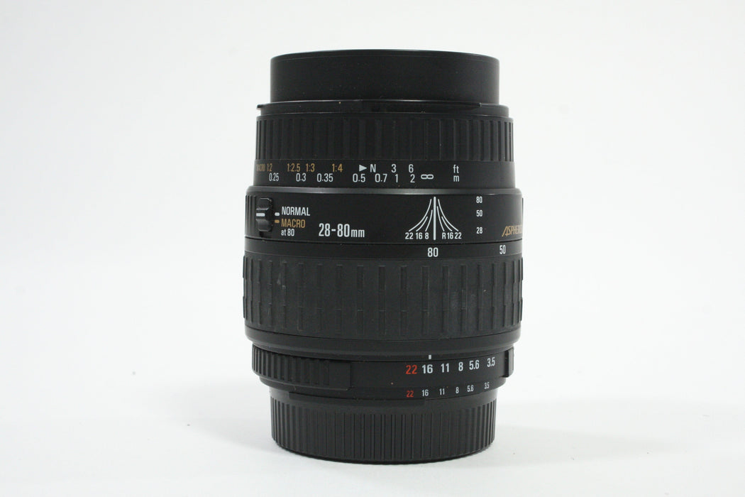 Sigma 28-80mm f/3.5-5.6 II Macro Aspherical for Nikon F Mount