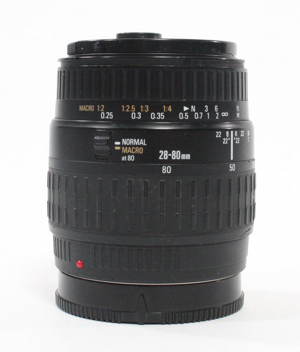 Sigma 28-80mm f/3.5-5.6 lens for A Mount