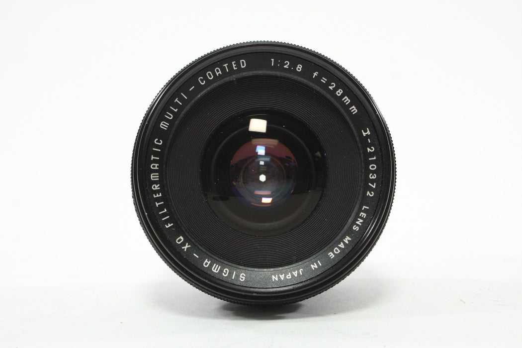 Sigma 28mm f/2.8 XQ Lens Filtermatic MC for Nikon F Mount